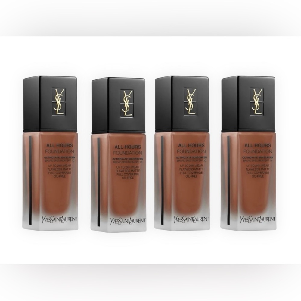 Yves Saint Laurent All Hours Full Coverage Liquid Foundation:Set of Four